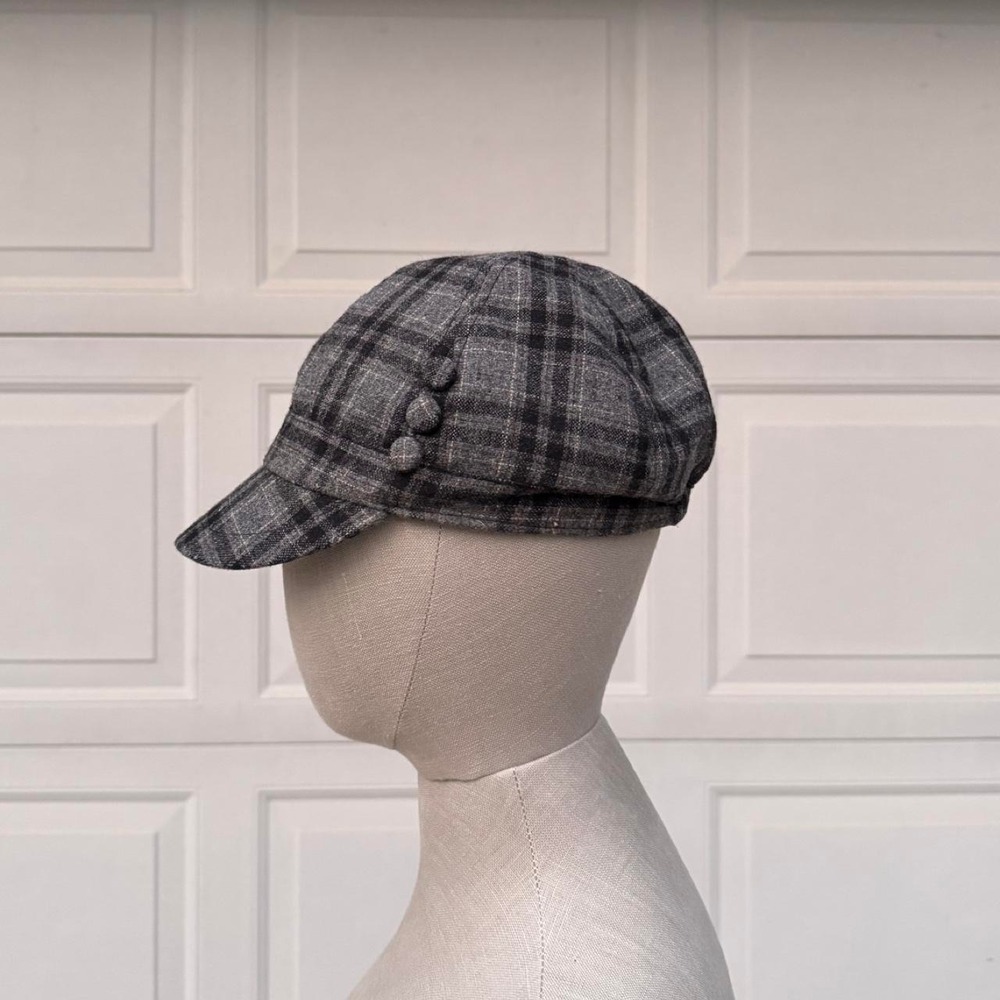 GREY RW & CO PLAID CADET CAP